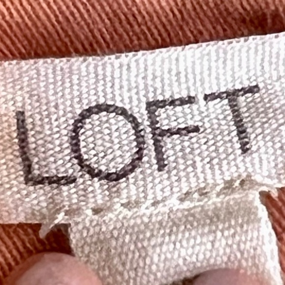 LOFT Coral Ankle Pants - Size 0 - Picture 2 of 4